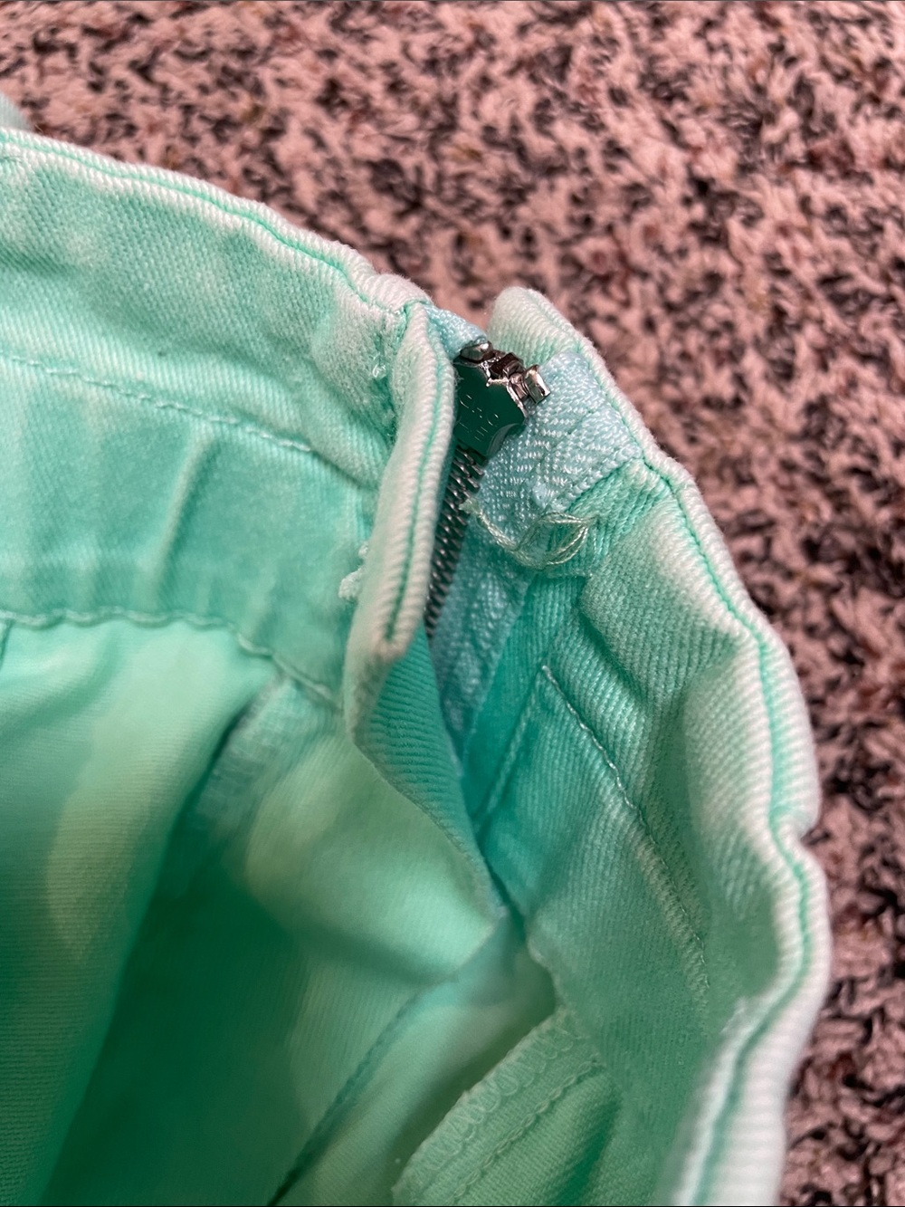 Skies Are Blue Mint High-Waist Paperbag Shorts Size M | NWT - Picture 9 of 9